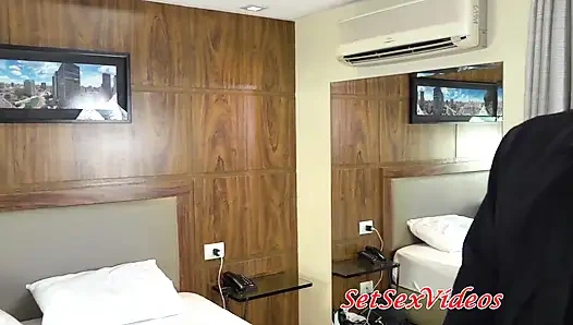 Caroline Moraes Left the Bar for a Friend's House and Did Anal Directly with Him and Without a Condom. Part 1-2