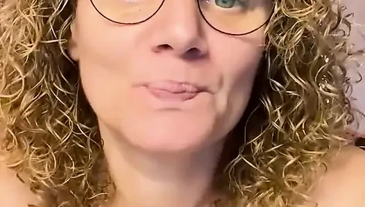 Close-up of Merce Masturbating in a Chair, Horny as Fuck