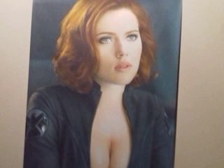 Scarlett Johansson semen homenaje 2