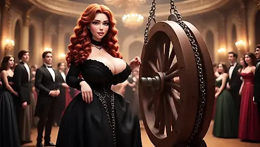 Public sex, prom, Redhead, animation, Uncensored Hentai, BDSM, Big Breasts, Funk