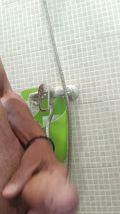 I take it in the shower