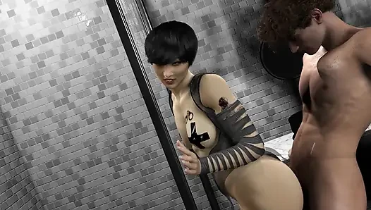 Dominatrix Asia Yang Nakal Mengubah Asistennya Menjadi Mainannya