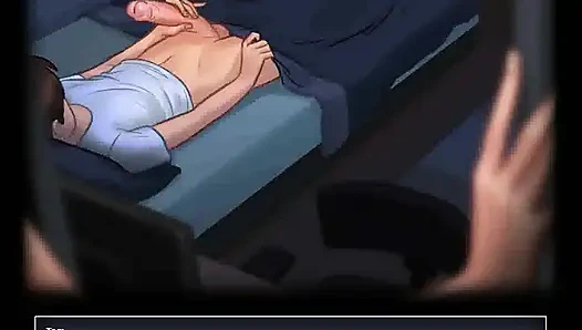 Yaz mevsimi efsanesi: genç erkek avcısı orta yaşlı seksi kadın büyük yarağıyla bir adamı elinde yakaladı ep 153