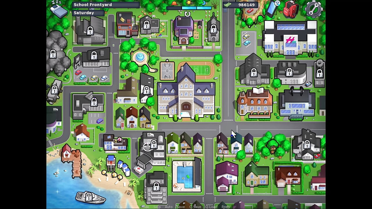 Summertime Saga - Dia mengongkek saya di kedai seks