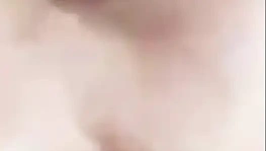 Schöne tante, vollbusige muschi, behaarte auto erstaunliches masturbieren, hält brüste