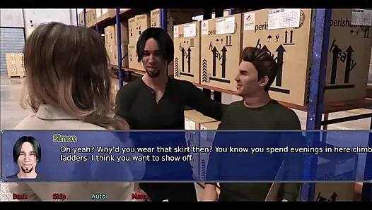 Офисная жена, часть 3: Стейси играла с собой в душе на работе