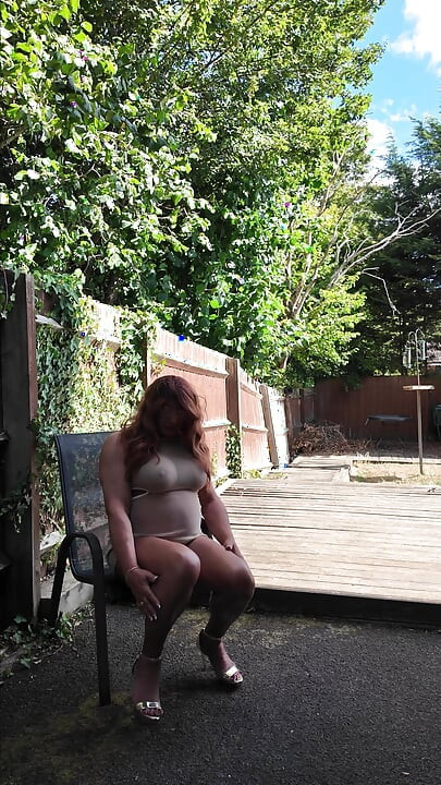 Sexy Crossdresser kellycd2022 in my sexy see thru dress panties and heels