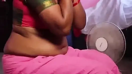 Mami Ki Lal Sari Dekh Ke Land Khada Hogya Hardcore Chudai dengan Mami