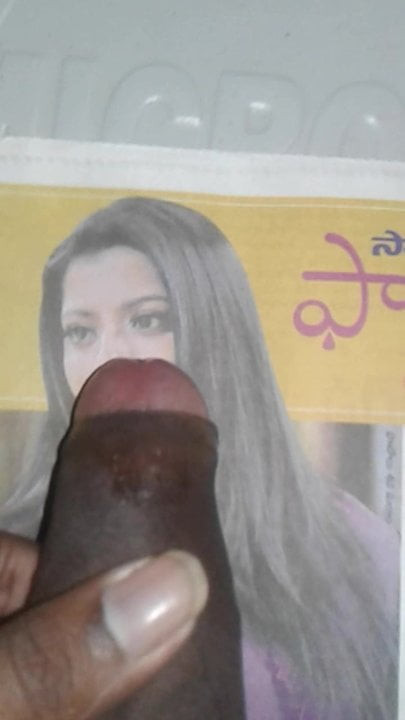 My cum tribute to varalakshmi. ...aah aah