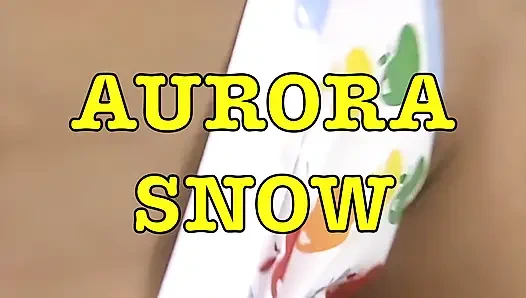 Aurora Snow receives a cock in her ass to the balls