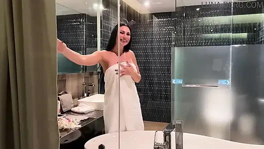Came to My Hotel Neighbor for Help He Fucked ME HARD and CUMMED ALL OVER MY ASS. Full video.