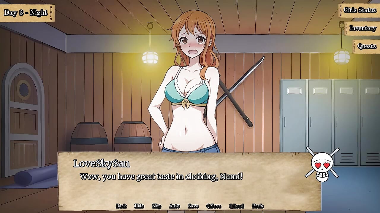 Nestašni Pirati - 2. dio - Napaljena Nami-san od Loveskysan69