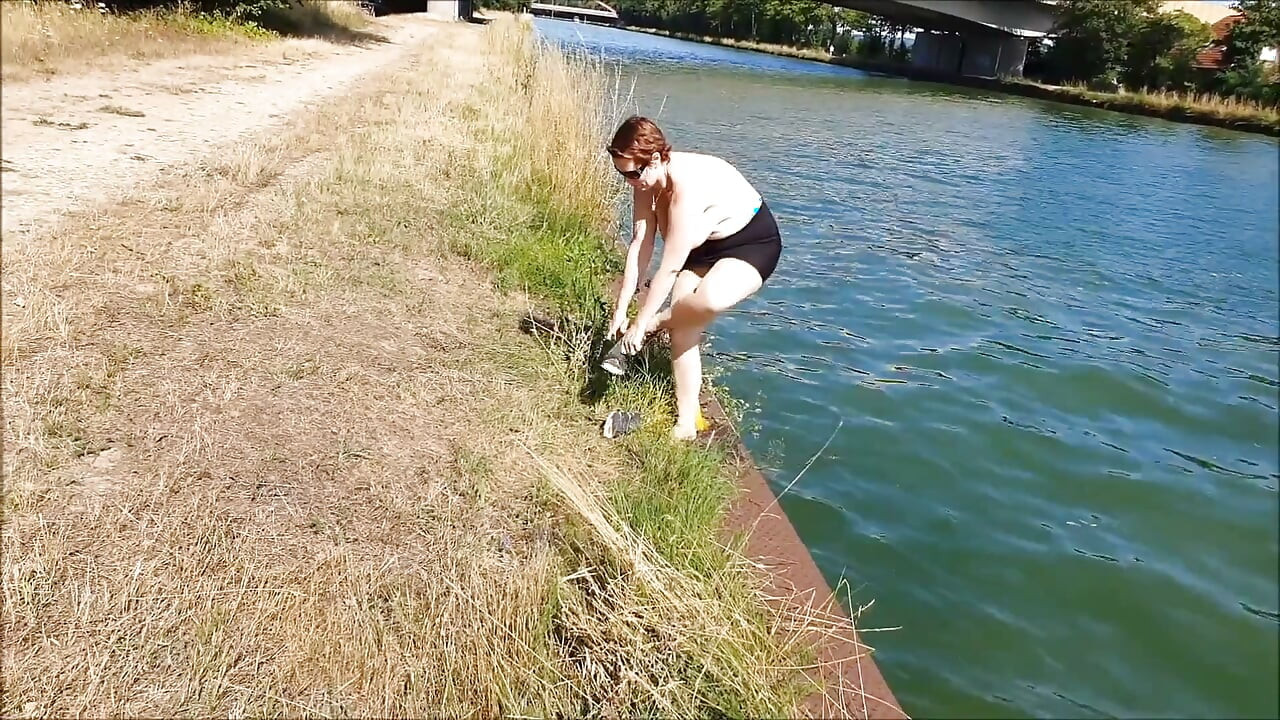 Walk Topless Along the Canal
