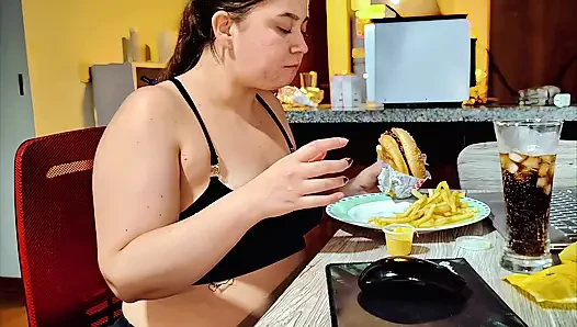 Nicoles burger-bauchfüllung