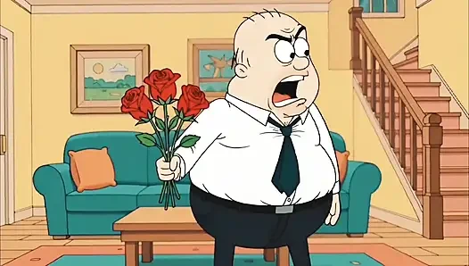 Yabancı Evli Ev Hanımını Gavat Kocasının Önünde Sikiyor