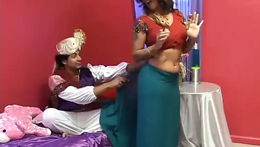 This rich prince wants to seduce this hot chick