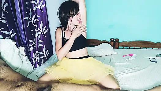 Nasty Horny Slut Making Interracial Love