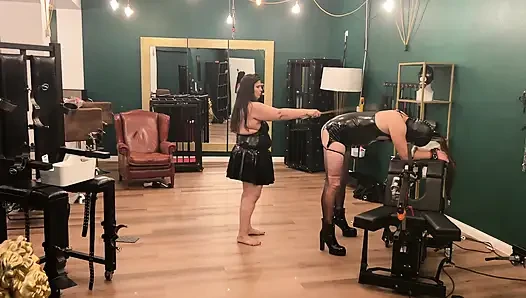 Fetish-lofts Hardcore Anal Session with TV Slave Part 1-4