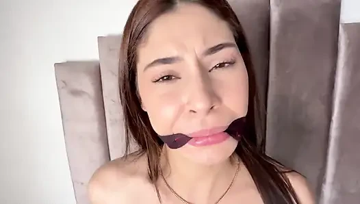 Ggaged Without Being Abble to Speak