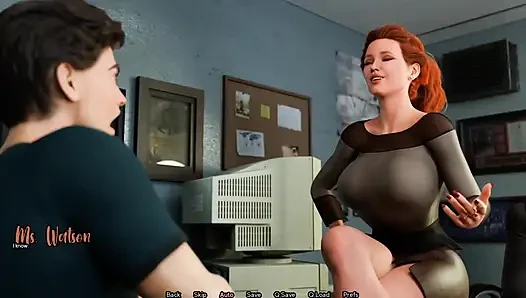 Guruku yang hot ngasih aku hukuman yang seksi