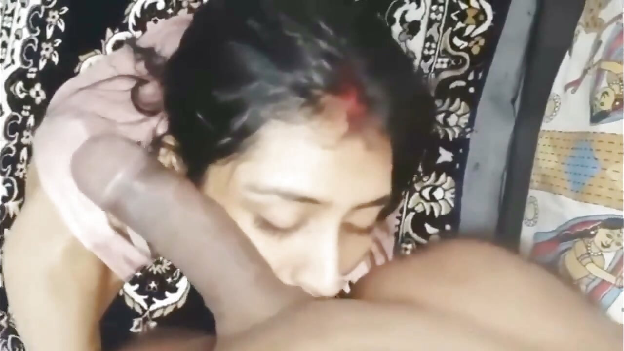 Best Blowjob by New Married Hot Wife with Face