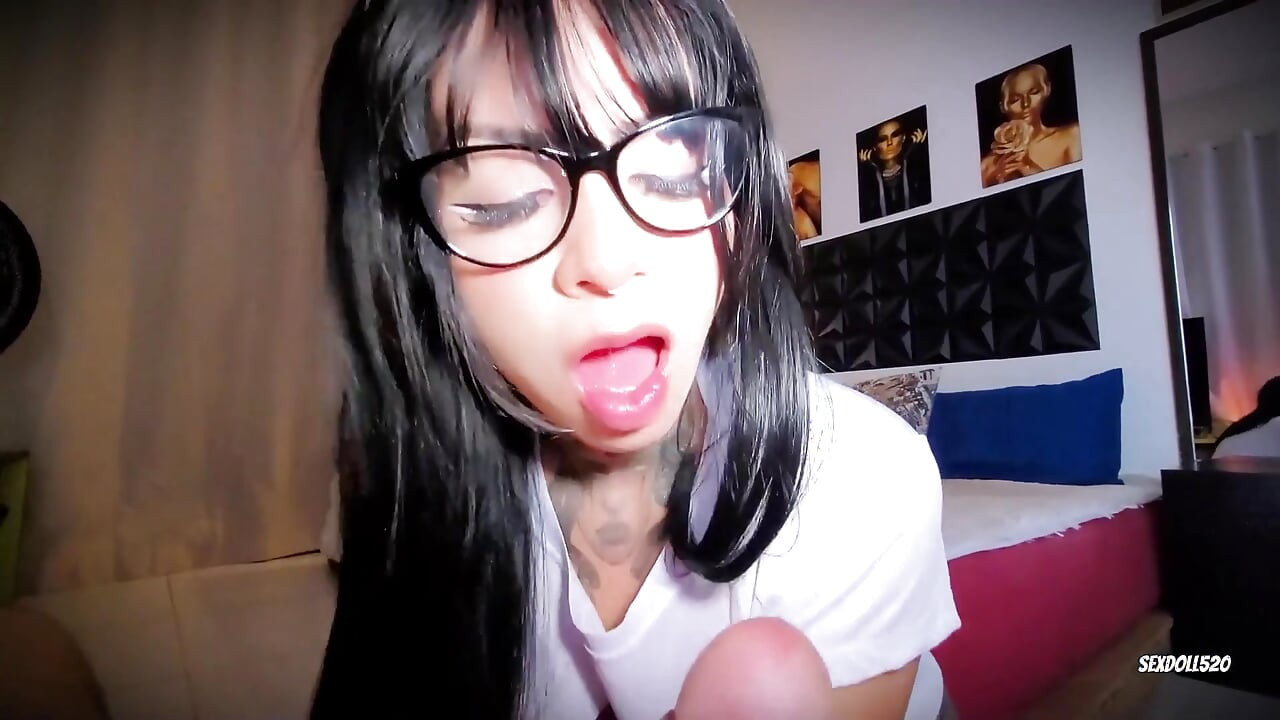 My Stepbrother Teaches Me How to Suck My Boyfriend's Cock.