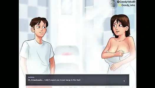 Жесткий трах с мачехой в душе (дубляж)