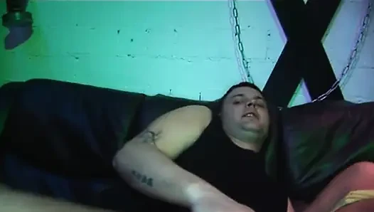 Masked Blonde Squirts Wildly From Deep Fingering Explosion