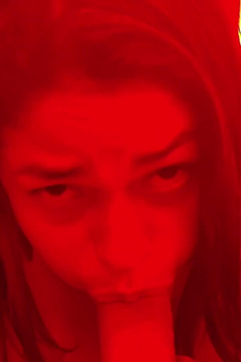 Dominating My Cuckold in Amazon Position in a Nice Neon Lights Room