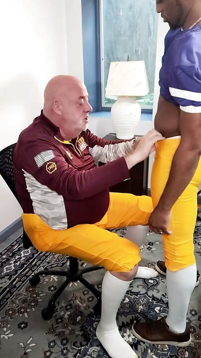 Coach Inspects Players Penis Before the Big Game.