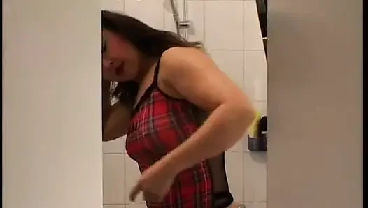 Asian slut with big ass gets fucked till cumshot