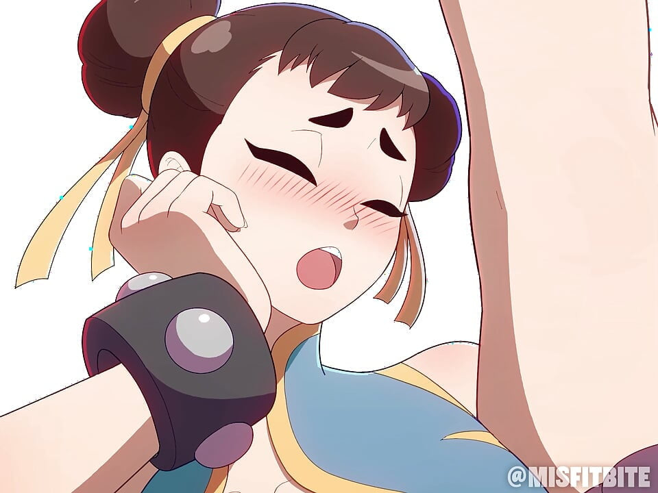 Misfitbite - Srce ratnika - Chun-Li i Ryu Hentai 2D Anime Animacija