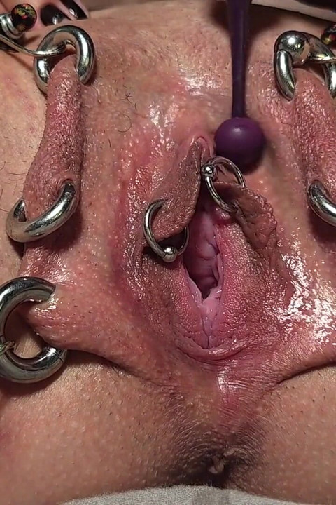 New Inner Labias Percing Upgrade Vibrator Clit Orgasm