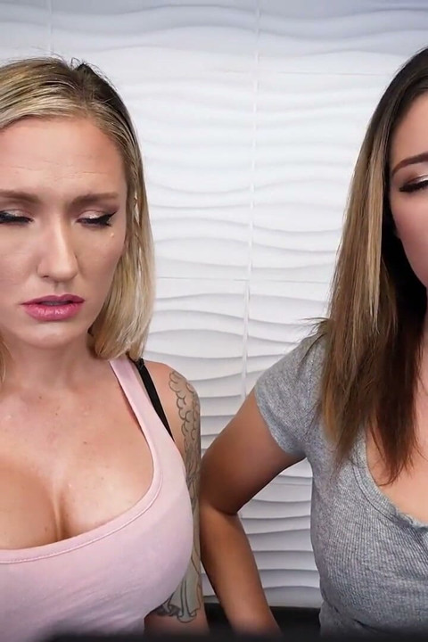 Rubbing Wet Pink Cunts on the Sofa with Hotties Katie Kingerie and Reagan Lush