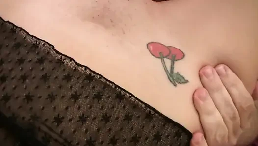 Gadis remaja rambut cokelat pengen jadi bintang bokep