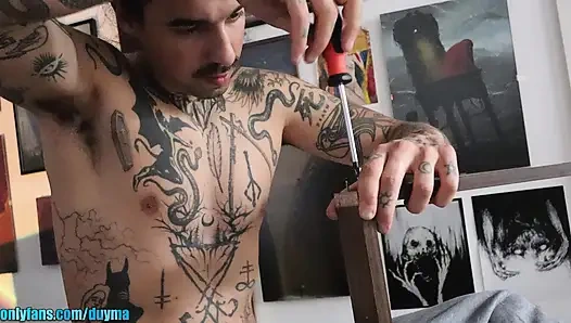 Had to think of another way to pay the handyman