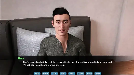 Bound to please # 3 - Johannes beobachtete julia, wie sie ein nickerchen in sexy nachthemd macht.