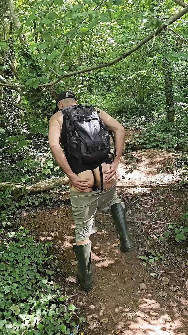 Wanking in My Mates Work Van When We Spotted a Man Cruising so We Fucked Him in Woods