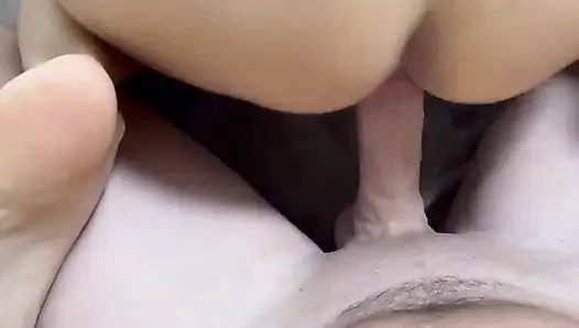 Doggystyle POV Sex -creampied Wife