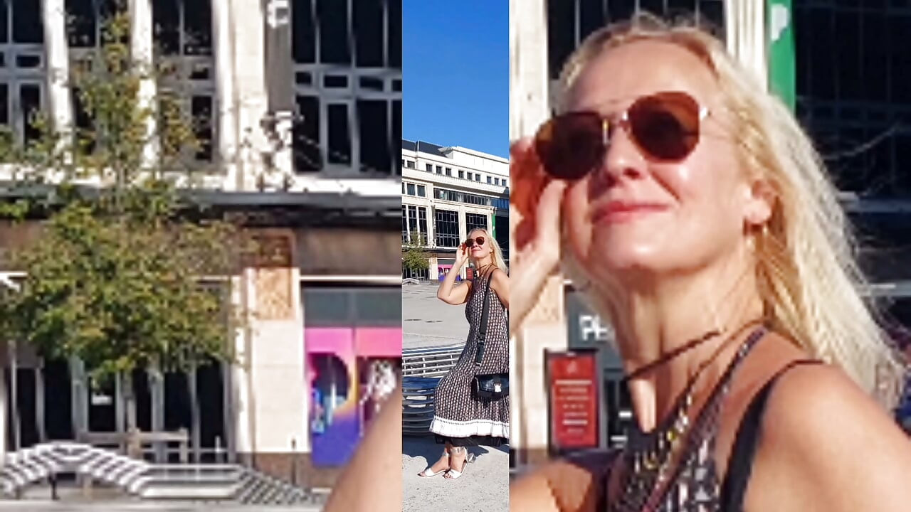Blonde Mature Wife Enjoys Sex After Walk