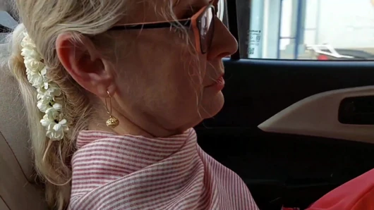 Mature Blonde Wife Enjoys Sex After Walk