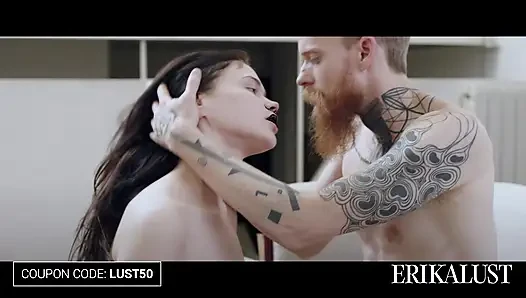 ERIKA LUST Hot hetero movies: real passion & rough desire Compilation