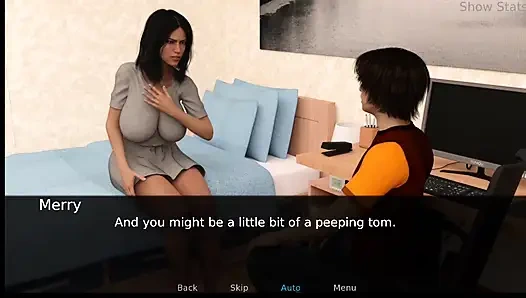 Ateşli evli kadın #43 - jeff gemma'yı sikiyor