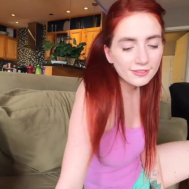 Badfamilypov - Stepdaddy's Redhead Stepdaughter Teaches Him a Lesson in Love