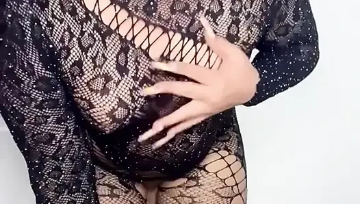 Big Cumshot in the Hand Mirror