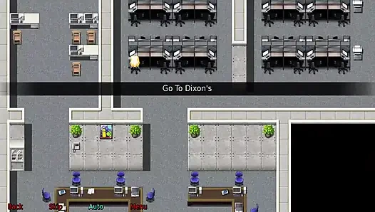 Ofisteki evli kadın #19 - Stevie Stacy'nin eteğine boşalıyor.