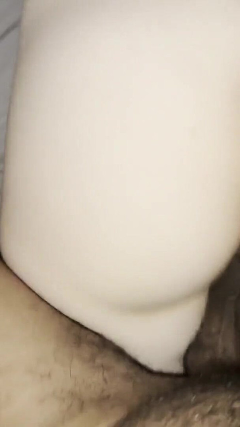 Boyfriends Black Friend enters my room and fucks my 18 year old hairy pussy in secret behind his back We got Caught | Clip 2