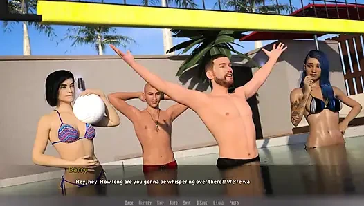 Become a rock star: horny wet people in bikini by the pool ep 62