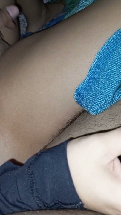 My perverted stepbrother turns me on and wakes me up by touching my juicy pussy while he masturbates | Clip 2