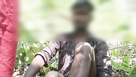 I went to the forest to meet a friend, so I had a lot of fun